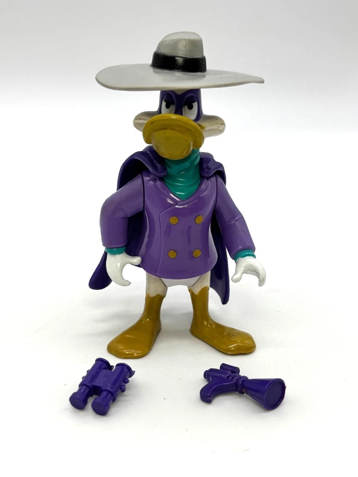 Vintage Darkwing Duck Action Figure - Complete - Playmates 1991 actions works - Image 1 of 3