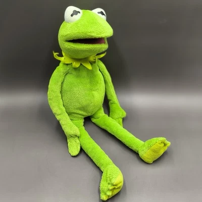 Juguete de peluche TY Beanie Buddies Disney Muppets Kermit Frog 16" 2013 Foto 1 de 4