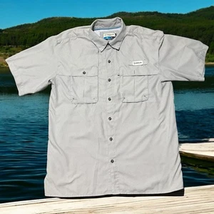 Magellan Shirt Men’s M Fish Gear Angler Fit Vented Fishing Hiking Short Sleeve - Picture 1 of 3