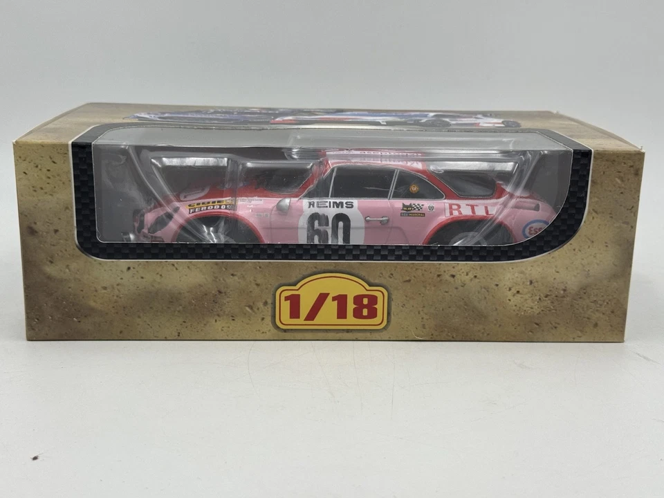 DIE CAST 1/18 " ALPINE RENAULT A110 1600 " RALLY - Immagine 1 di 1