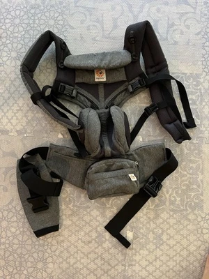 Ergobaby 360 婴儿背带—深灰色希瑟 — 第 1/2 张图片