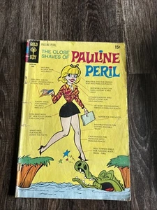 Cómics clave dorada de The Close Shaves of Pauline Peril #1 de junio de 1970 - Imagen 1 de 4