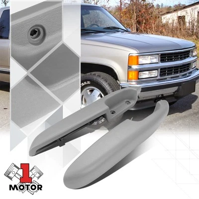 Gray Padded Front Door Armrest for 95-02 Chevy GMC C/K1500 2500 3500 Pickup - Image 1 of 4