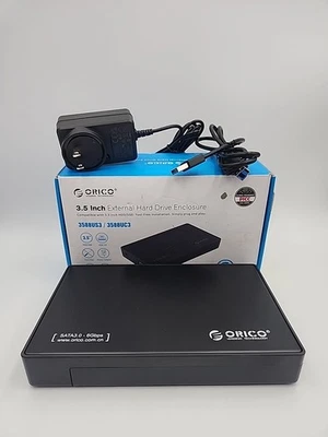 Caja de Disco Duro Externo ORICO 2.5/3.5" USB3.0 SATA HDD/SSD Estuche 18TB UASP Foto 1 de 4