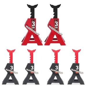 2/4 Stck. Maßstab 1:10 Metall Wagenheber Ständer Reparatur Werkzeug für Axial SCX10 TRX4 RC Auto - Bild 1 von 17
