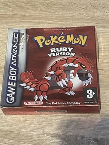 Pokemon Ruby Nintendo Gameboy Advance Boxed Game with Manual - Picture 1 of 8