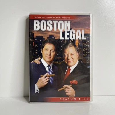 Boston Legal: Season 5 DVD 4-Disc Set Free Shipping! - Image 1 of 4