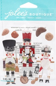 RETIRED Jolee's NUTCRACKERS Stickers Christmas Holidays CHECK OUT MY AUCTIONS!! - Picture 1 of 1