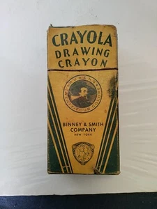 Crayola Crayon Binney Smith Rubens No 24 Vintage Gold Medal USA RARE - Picture 1 of 14