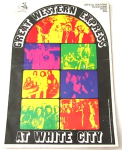 Original Great Western Express At White City Festival Programm 1973 - Bild 1 von 14