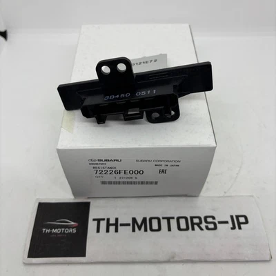 SUBARU Genuine Impreza HVAC Blower Motor Resistor Control 72226FE000 - Image 1 of 4