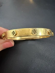 Brazalete para mujer Tory Burch Miller con bisagra pulsera joyería - Imagen 1 de 8