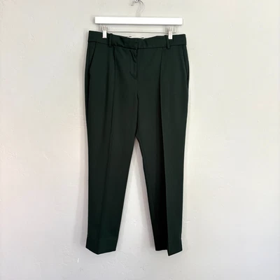 Tory Burch Sport Trouser Pants Women Size 8 Dark Green Ankle - Image 1 of 4