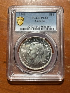 1949 Kanada Silber Dollar - PCGS PROOF-LIKE PL 64 - Bild 1 von 4