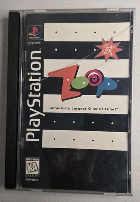 Zoop Longbox (PlayStation 1, PS1, PSX 1997) Complete CIB Tested *crack in case - Image 1 of 3