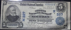 1902 National Note 5$ , Y597449E - Picture 1 of 2