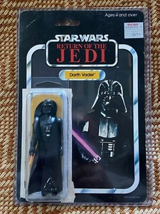 Vintage Star Wars Darth Vader Loose action figure w/ ROTJ 65 Back Cardback 1983 - Picture 1 of 11
