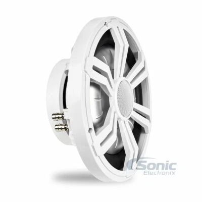 Belva BMSS10RW 10" Marine Shallow Subwoofer w/ Multicolor RGB Lights