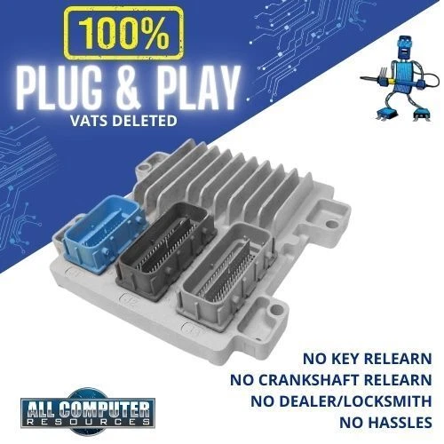 2011 Chevrolet Volt 1.4L 12670335 ECU ECM PCM Computer VATS DELETE - Image 1 of 4