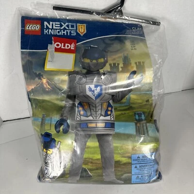 LEGO NEXO KNIGHTS, Disfraz Infantil Deluxe, “ARCILLA”, Talla S/P (4-6)NUEVO. Foto 1 de 4