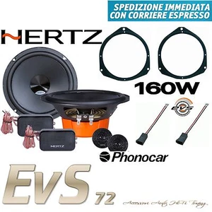 Kit 4 Casse Altoparlanti Anteriori Hertz Dsk 165.3 Linea Dieci per Opel Corsa D - Foto 1 di 16