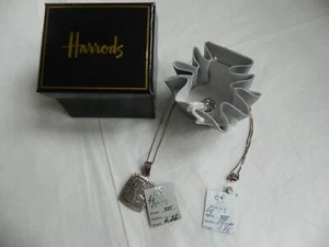 Harrods 925 Silver Pendant Chain In a Gift Box - Picture 1 of 5