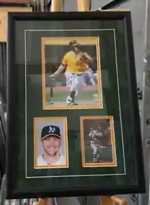 Brandon Moss Oakland A's Signed Framed Photo Lefty Sport's COA - Picture 1 of 1