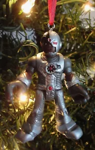 Fisher-Price Imaginext DC Comics Cyborg Custom Christmas Ornament - Picture 1 of 1