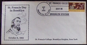 USA FDC St. Francis College Brooklyn New York 1982 - Picture 1 of 1