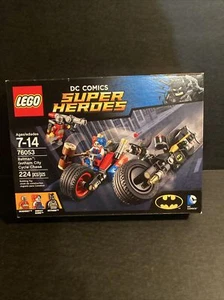 LEGO DC Comics Set 76053 Gotham City Cycle Chase New IN BOX 224 pcs Retired - Picture 1 of 12