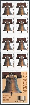 Mint US Liberty Bell Booklet Pane of 20 Forever Stamps Scott# 4125b (MNH) - Image 1 of 2
