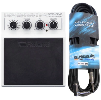 Roland SPD One E-Drum Percussion Pad + keepdrum Klinkenkabel - Bild 1 von 4