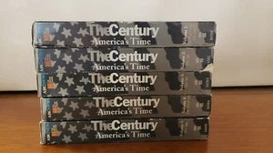 5 VHS tapes, The Century- America's Time 1920's-1970's with ABC's Peter Jennings - Picture 1 of 4