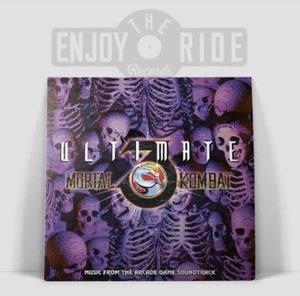 New Ultimate Mortal Kombat 3 III Ml Swirl Logo Red Silver Yellow Vinyl LP/500 - Picture 1 of 7