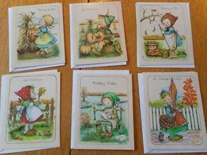 6 Hummelartige Grußkarten/Geburtstag/Gesund werden/Hallo usw.- BIBEL/RELIGIÖS - Bild 1 von 4