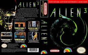 Alien 3 NES Game Case Box + Cover Art Work Only (No Game) - Picture 1 of 11