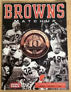 Browns Matchup Browns vs Baltimore Ravens 2004 12/09/04 Holcomb/Deion Sanders - Imagen 1 de 24