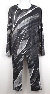 Men Casual Printed 2-Piece Set Size 2XL Gray/Multi (See Measurements) NWT - Picture 1 of 7