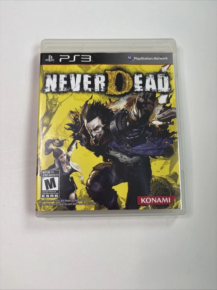 NeverDead (Sony PlayStation 3, 2012) CIB COMPLETE + MANUAL PS3 - Image 1 of 1