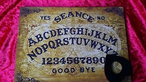 Tablero y tabla mágica de madera para Halloween de la antigua América - Imagen 1 de 1
