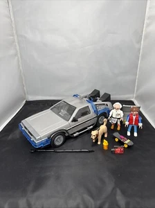 Playmobil Zurück in die Zukunft Delorean Spielset 70317 mit Figuren unvollständig - Bild 1 von 10