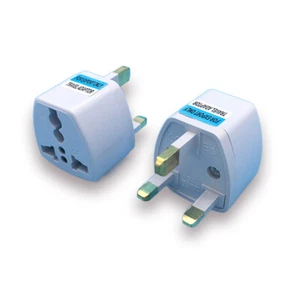 UK Plug 10A 250V Hong Kong Travel Power Adapter Plug Socket Converter British - Photo 1/8