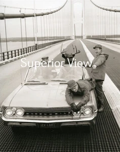 Borse cervo cacciatore ponte mackinac classico uomo su parafango cervo alla guida 1957 GRANDI - Foto 1 di 1