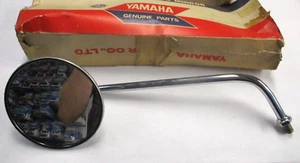 Vintage Yamaha XT DT XV TX FS1 NOS OEM Left Rear View Mirror # 341-26290-51 - Picture 1 of 6