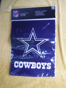 ¡NUEVO! NFL DALLAS COWBOYS UNA CARA 12.5" X 18" ¡BANDERA DE JARDÍN PARA TODO CLIMA! - Imagen 1 de 8