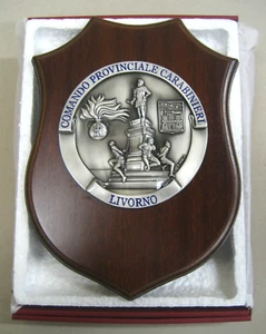Crest "COMANDO PROVINCIALE CARABINIERI - LIVORNO - CC" - Da Collezione - Rarità - Foto 1 di 1