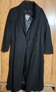 J. Percy Marvin Richards 100% Cashmere Long Heavy Coat, Size 8 - Picture 1 of 5