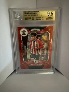 2021-22 Panini Prizm EPL Choice Prizm Red 21/29, Tino Livramento BGS 9.5 - Picture 1 of 2
