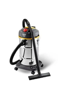 LAVOR WTP 30 X BIDONE ASPIRAPOLVERE ASPIRALIQUIDI FUSTO INOX 30 LITRI 1400 1600W - Foto 1 di 3