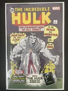 Incredible Hulk #1 (Marvel) Walmart Exclusive Reprint - Picture 1 of 7